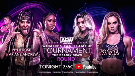 AEW Women’s Tag Team Tournament Begins Tonight on YouTube – TPWW