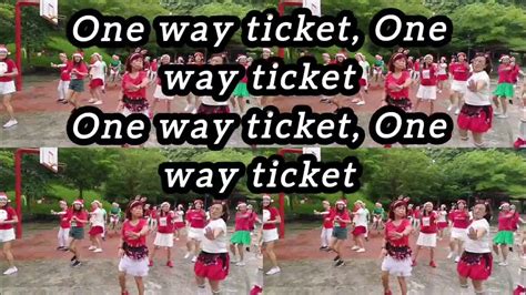 《One way ticket 》(With Lyrics ) by Tanja Thomas @Square dance - YouTube