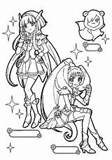 Glitter Force Printable coloring Page  Download Print Or Color Online sketch template