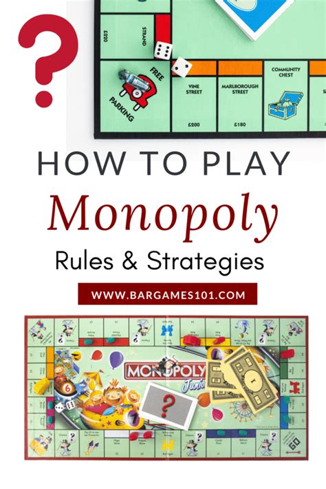 How to Play Monopoly? Rules & Strategies | Bar Games 101