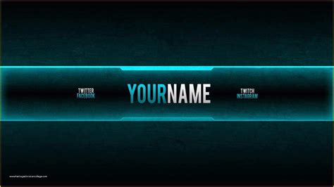 Free Youtube Gaming Banner Template Of Youtube Gaming Banners ...