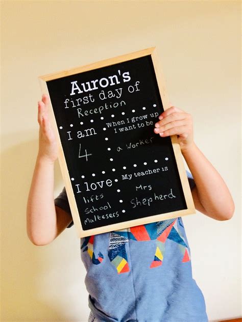 Reusable Back to School Chalkboard Sign Personalised Back to - Etsy