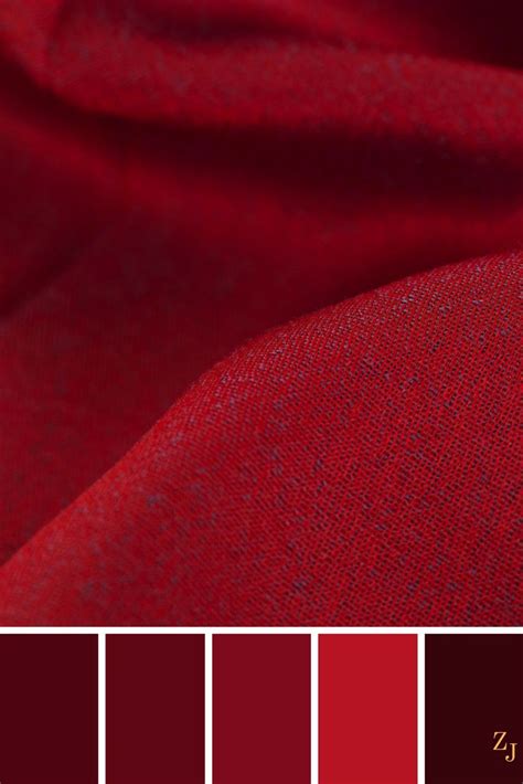 ZJ Colour Palette 299 #colourpalette #colourinspiration | Red colour palette, Red color schemes ...