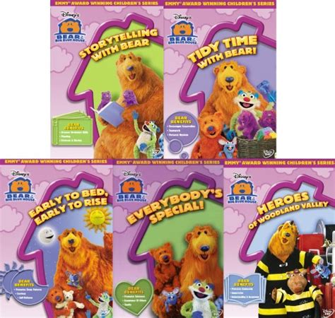 Bear in the Big Blue House DVD Set Series Complete Lot Collection All Kids Songs | eBay