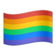 Download freeuse lgbt transparent rainbow flag - gay flag emoji png - Free PNG Images | TOPpng