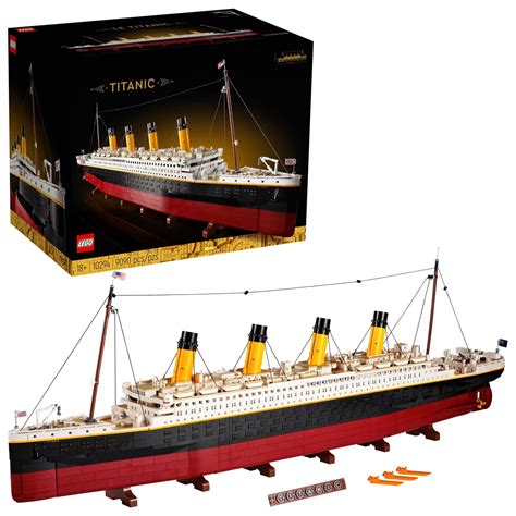 LEGO Creator Expert Titanic 10294 - Biggest Set Ship - Walmart.com