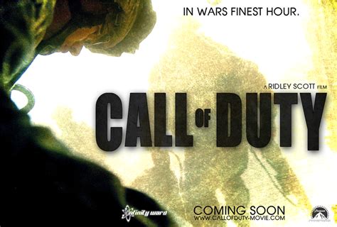 Call of Duty Movie Poster by Deividas12 on deviantART