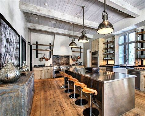 20 Inspirational Industrial Kitchen Design And Ideas - Instaloverz