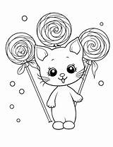 25 Candy Coloring Pages Cute Printable Sheets sketch template