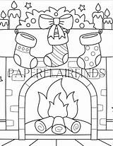 10 Coloring Pages Christmas Winter Book  Etsy sketch template