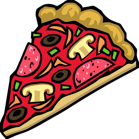 Pizza Food Slice · Free vector graphic on Pixabay