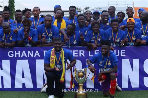 PICTURES: Hearts of Oak crowned Ghana Premier League Champions - Ghana ...