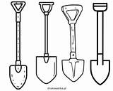 Shovels coloring Book To Print And Online sketch template
