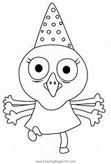 Daisy Waddleton From Breadwinners Coloring Page For Kids  Free sketch template
