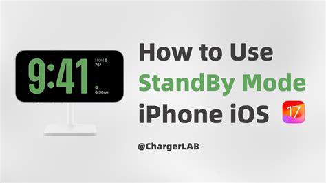 How to Use Standby Mode After Upgrading Your iPhone to iOS 17 - YouTube