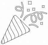 Confetti coloring Page  ColouringPages sketch template