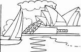 Opera House In Sydney coloring Page  ColouringPages sketch template
