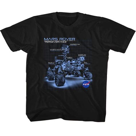 NASA Nasa Mars Rover Kids Childrens T-shirt 446764 | Rockabilia Merch Store