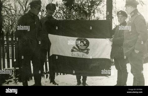 The flag of the Iron Division, 1919 Stock Photo - Alamy