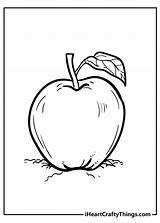 Free Printable Apple Coloring Pages  Free Printable sketch template