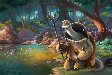 Wisdom of Oogway: HD Wallpaper by Eric Proctor