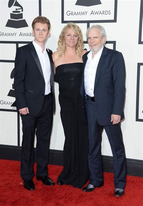 Merle’s son, Ben Haggard, with mom Theresa Ann Lane and musician Merle ...