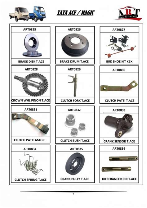 TATA Spare Parts – A R Trading