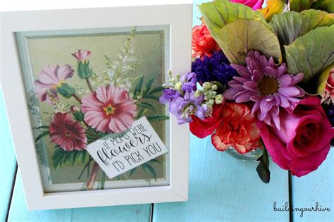 Mother's Day Printable- "If Moms were flowers..."