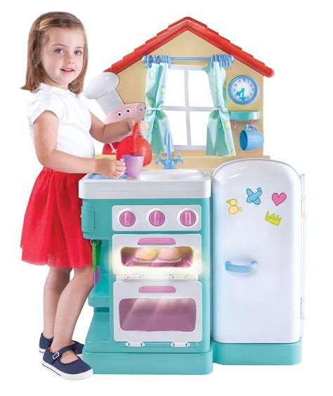 Peppa Pig Giggle & Bake Kitchen Playset Pretend Play Little Chef Toy Kids New #PeppaPig | Cool ...