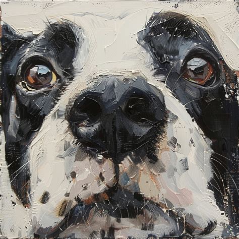 Oil Painting Dog Portrait Art Print Free Stock Photo - Public Domain ...
