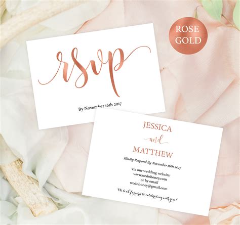 Rsvp Cards Templates