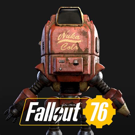 ArtStation - Fallout 76: Nuka Cola Collectron