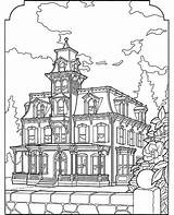 Amazing Mansion sketch template