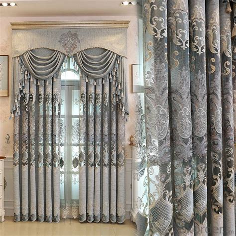 Home curtain hotel curtain blackout curtain Nordic style chenille curtains,for all rooms real ...