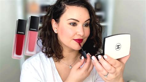 CHANEL ROUGE ALLURE INK FUSION | Review + Swatches + Demo - YouTube