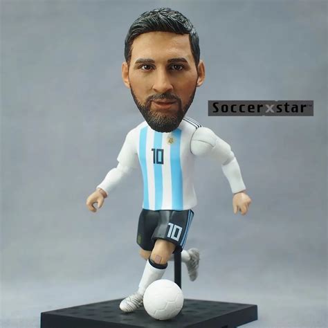 Soccerxstar Figurine Football Player Movable Dolls 10# MESSI (ARG 2018) 12CM/5in Figure BOX ...