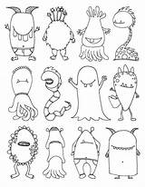 Free Monsters coloring Page  Download Print Or Color Online For sketch template