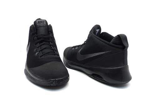 Nike Men's Air Versitile Nubuck Basketball Shoes Black/Grey Size 14 | eBay