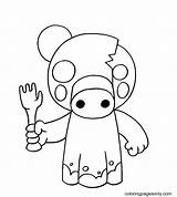 Piggy Coloring Pages sketch template
