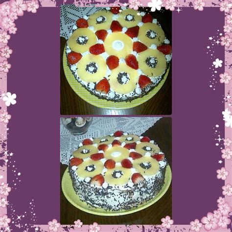 Birthday fruit cake | Fruit cake, 15th birthday, Homemade treats