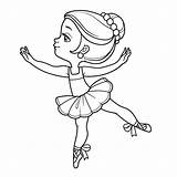 Cute Cartoon Little Girl Outline sketch template