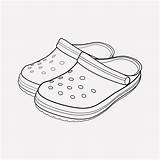 Crocs Croc Pinclipart Listimg Sketch Coloring Page sketch template