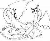 Coloring Pages Printable Dragon sketch template