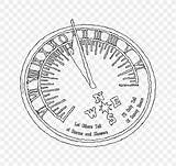 Make A Sundial Drawing Compass PNG 1228x1165px Area Black  sketch template