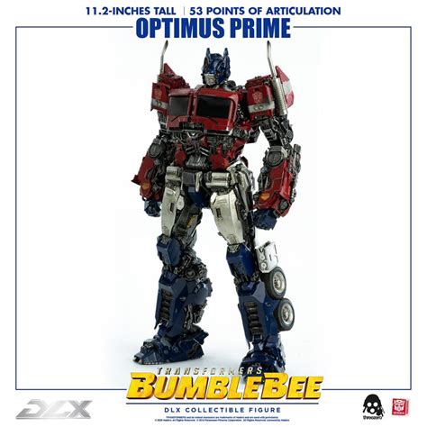 Transformers BumblebeeDLX Optimus Prime – threezero store