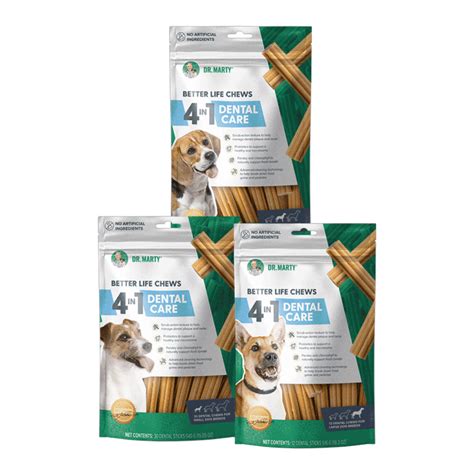 Better Life Dog Dental Chews | Dental Sticks For Dogs by Dr. Marty