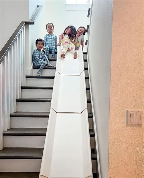 This Contraption Lets You Turn Your Stairs Into A Slide