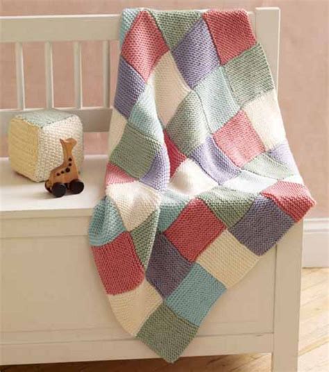 Learn How to Make a Patchwork baby throw with Martha Stewart Knit and Weave Loom | Loom knitting ...