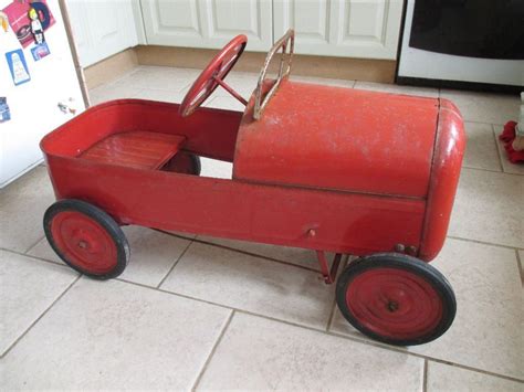 Wooden Toy Car, Wooden Toys, Vintage Pedal Cars, Wheelbarrow, Children, Kids Cars, Wooden Toy ...