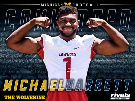 Michael Barrett Goes Blue - Maize&BlueReview